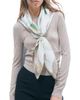 Tory Burch Tory Burch Hot Air Balloon Silk Square Scarf - 1