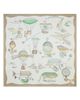 Tory Burch Tory Burch Hot Air Balloon Silk Square Scarf - 3