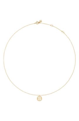 Tory Burch Tory Burch Icon Circle Pendant Necklace