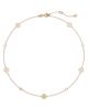 Tory Burch Tory Burch Icon Double T & Mother Of Pearl Collar Necklace, 16-18 - 1