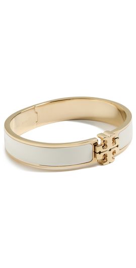 Tory Burch Tory Burch Icon Enamel Bracelet Tory Gold/New Ivory One