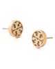 Tory Burch Tory Burch Icon Mother of Pearl Circle Stud Earrings - 2