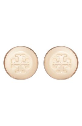 Tory Burch Tory Burch Icon Round Stud Earrings