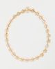 Tory Burch Tory Burch Interlocking Flower Necklace Tory Gold / New Ivory One - 2