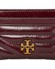 Tory Burch Tory Burch Kira Chevron Glazed Leather Card Case - 1