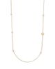 Tory Burch Tory Burch Kira Cultured Pearl & T Monogram Strand Necklace, 38 - 1