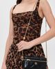 Tory Burch Tory Burch Kira Diamond Quilt Charm East West Vanity Case Black One - 3