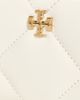 Tory Burch Tory Burch Kira Diamond Quilt Small Zip Around Wallet Warm White One - 3