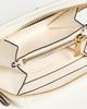 Tory Burch Tory Burch Kira Diamond Quilt Small Zip Around Wallet Warm White One - 4