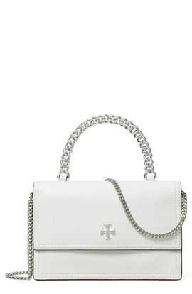 Tory Burch Tory Burch Kira Distressed Mini Top Handle Wallet on a Chain