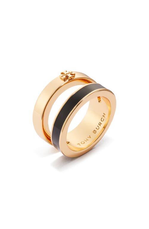 Tory Burch Tory Burch Kira Enamel Double Ring