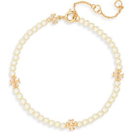 Tory Burch Tory Burch Kira Faux Pearl Bracelet