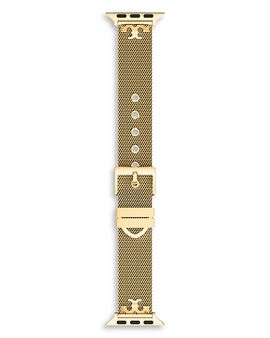 Tory Burch Tory Burch Kira Gold-Tone Stainless Steel Mesh Band for Apple Watch, 38-46mm