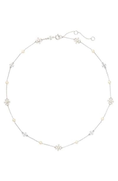 Tory Burch Tory Burch Kira Imitation Pearl Delicate Necklace