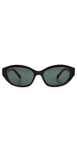 Tory Burch Tory Burch Kira Irregular Sunglasses Black One