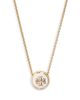 Tory Burch Tory Burch Kira Logo Pendant Necklace - 1