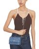 Tory Burch Tory Burch Kira Mini Diamond Quilt Denim Crossbody Bag - 2