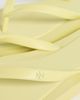 Tory Burch Tory Burch Kira Padded Flip Flops Soft Yellow - 6