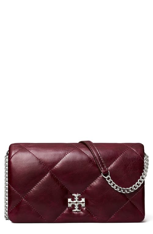 Tory Burch Tory Burch Kira Quilted Leather Wallet on a Chain