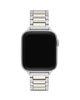 Tory Burch Tory Burch Kira Square Stainless Steel & Ivory Silicone Band for Apple Watch, 38/40/41/42mm and 42/44/45/46/49mm - 5