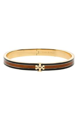 Tory Burch Tory Burch Kira Stripe Enamel Bangle