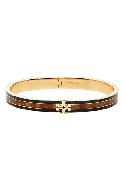 Tory Burch Tory Burch Kira Stripe Enamel Bangle