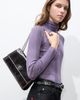 Tory Burch Tory Burch Kira Turnlock Distressed Leather Shoulder Bag - 2
