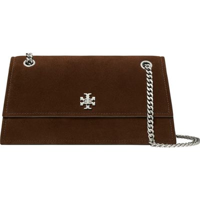 Tory Burch Tory Burch Kira Turnlock Suede Convertible Shoulder Bag