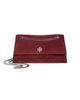 Tory Burch Tory Burch Kira Turnlock Suede Shoulder Bag Merlot One - 6