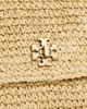 Tory Burch Tory Burch Kira Turnlock Woven Mini Bag Natural One - 5