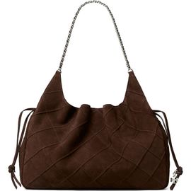 Tory Burch Tory Burch Large Fleming Suede Tote