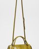 Tory Burch Tory Burch Leather Lock Snake Top Handle Bag Moss One - 4