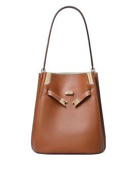 Tory Burch Tory Burch Lee Radziwell Leather Bucket Bag