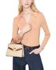 Tory Burch Tory Burch Lee Radziwill Snake Embossed Leather Crossbody Bag - 2