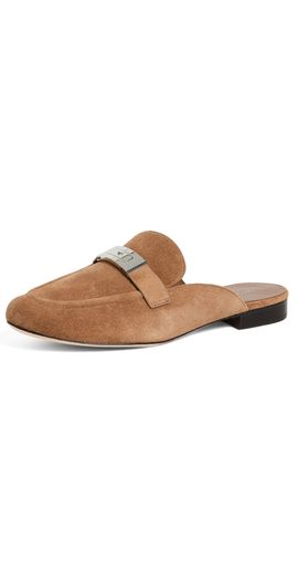 Tory Burch Tory Burch Leelee Loafer Mules Weathered Oak