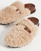 Tory Burch Tory Burch Leelee Mules Sweet Brown/True Natural/Gold - 5