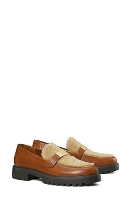 Tory Burch Tory Burch Leelee Shearling Lug Loafer