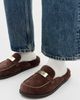 Tory Burch Tory Burch Leelee Shearling Mules Dark Cocoa - 3