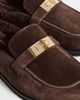 Tory Burch Tory Burch Leelee Shearling Mules Dark Cocoa - 6