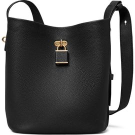 Tory Burch Tory Burch Lock Slim Medium Leather Bucket Bag
