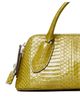 Tory Burch Tory Burch Lock Snake Top Handle Leather Bag - 5