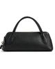 Tory Burch Tory Burch Lock Top Handle Baguette Bag Black One - 1