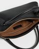 Tory Burch Tory Burch Lock Top Handle Baguette Bag Black One - 5