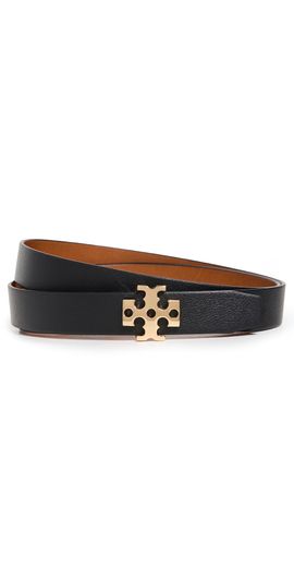 Tory Burch Tory Burch Logo Belt Black
