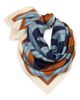 Tory Burch Tory Burch Logo Link Silk Square Scarf - 1