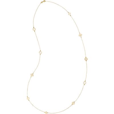 Tory Burch Tory Burch Long Forget Me Not Necklace