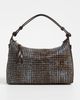 Tory Burch Tory Burch Mellow Haircalf Shoulder Bag Dusky Blue Multi One - 2