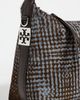 Tory Burch Tory Burch Mellow Haircalf Shoulder Bag Dusky Blue Multi One - 5
