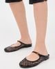 Tory Burch Tory Burch Mellow Mary Jane Jelly Flats Perfect Black / Gold 5 - 3
