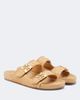 Tory Burch Tory Burch Mellow raffia-effect slides - 1